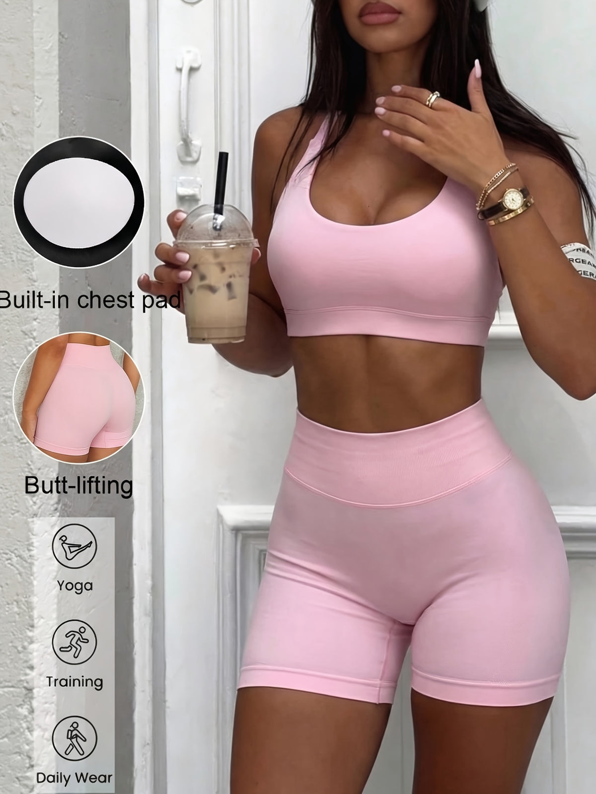 Hip Lift Tank & Shorts Set