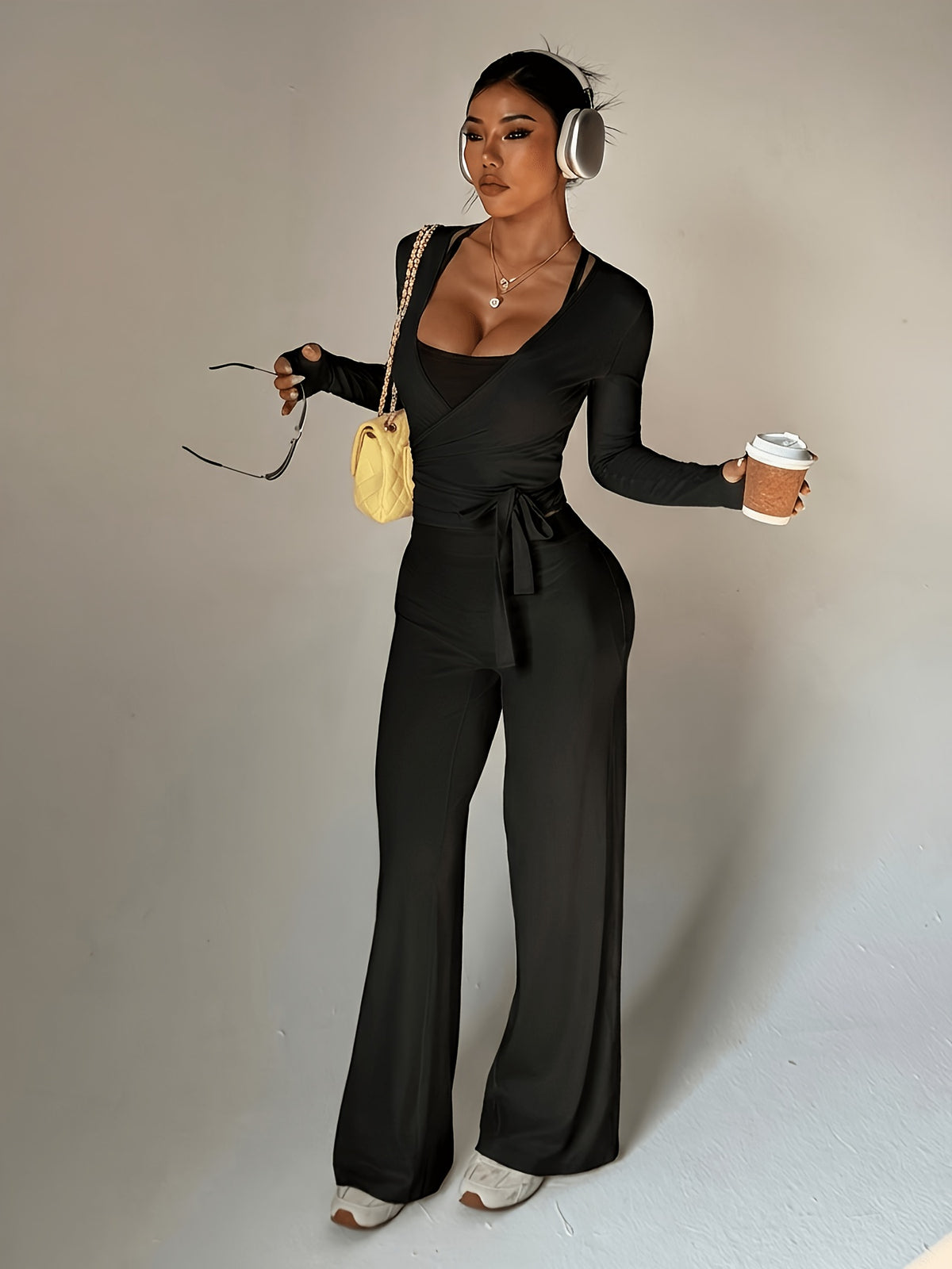 Long Sleeve Fitted Top & Leggings Set