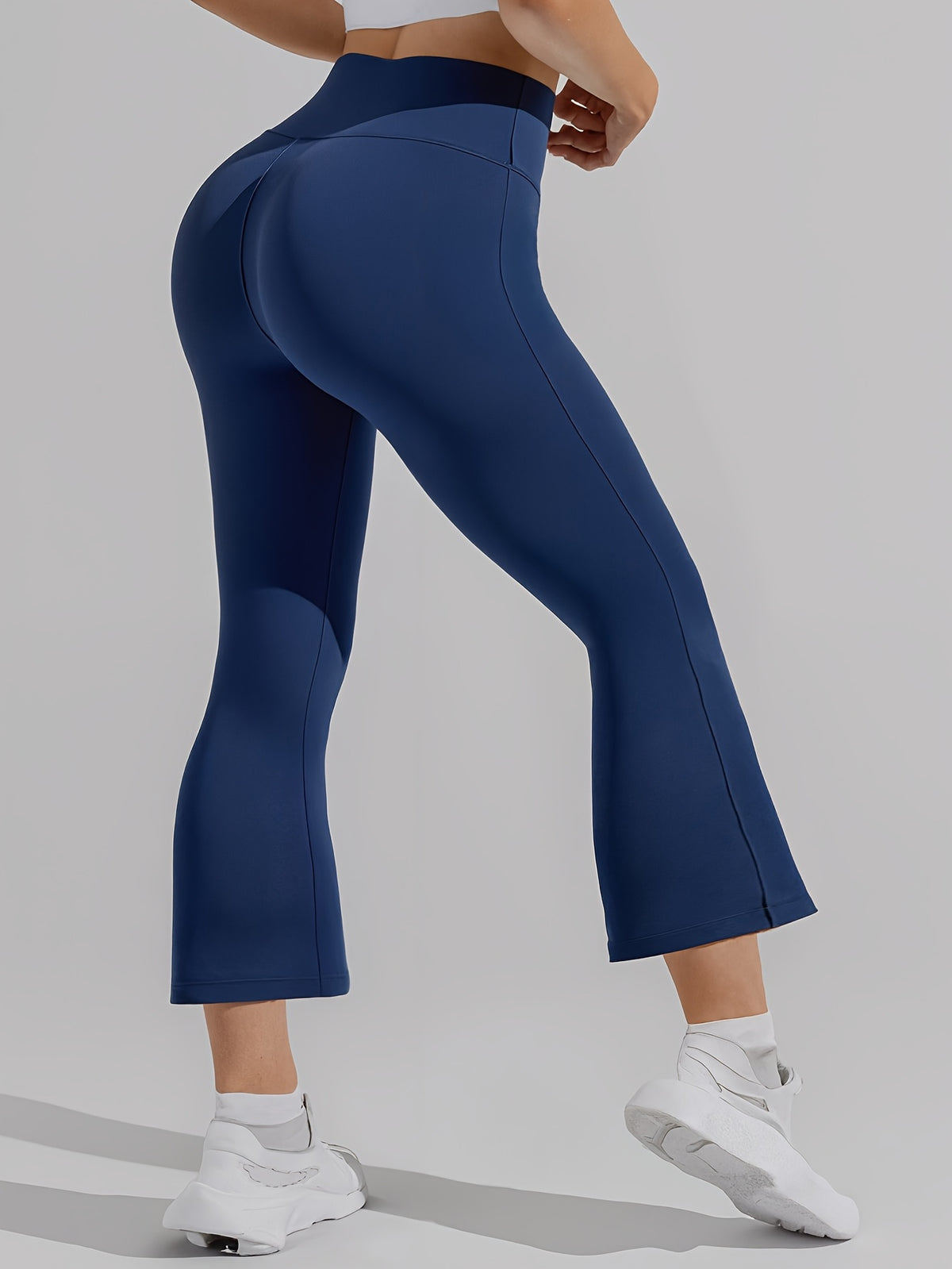 Lifting Micro Flare Pants - Navy