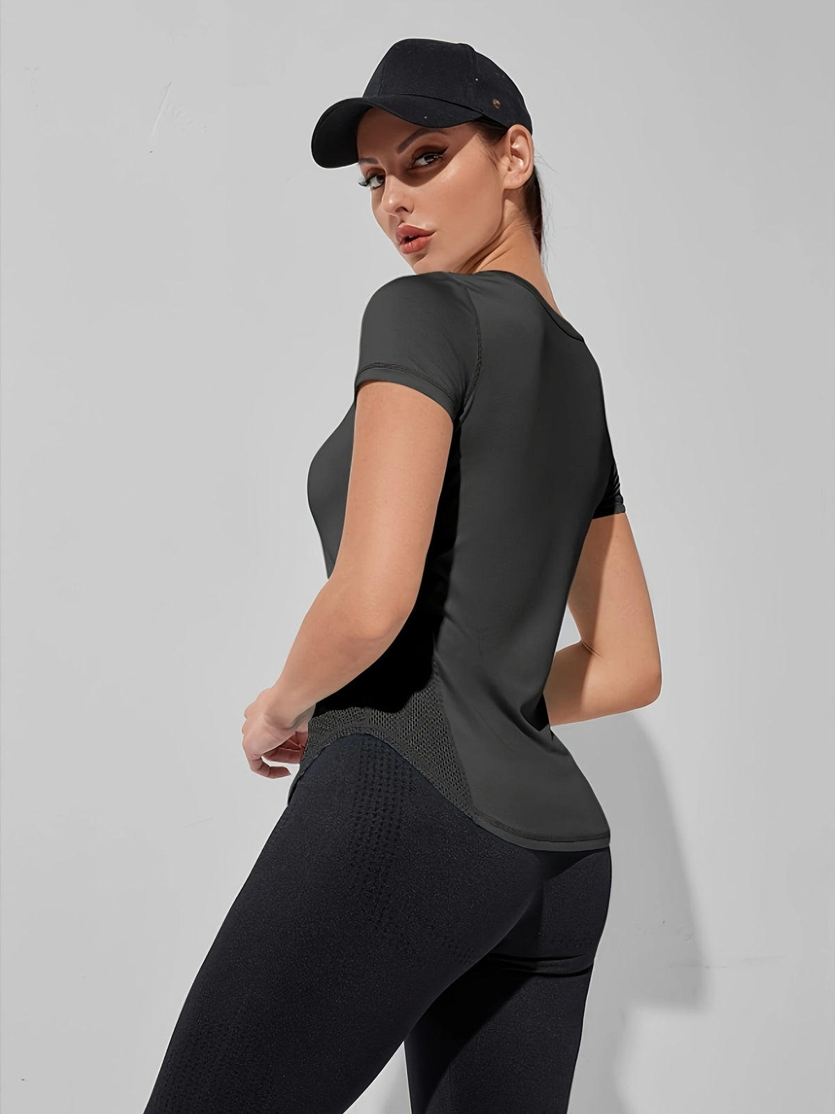 Quick Dry Running Tee - Black