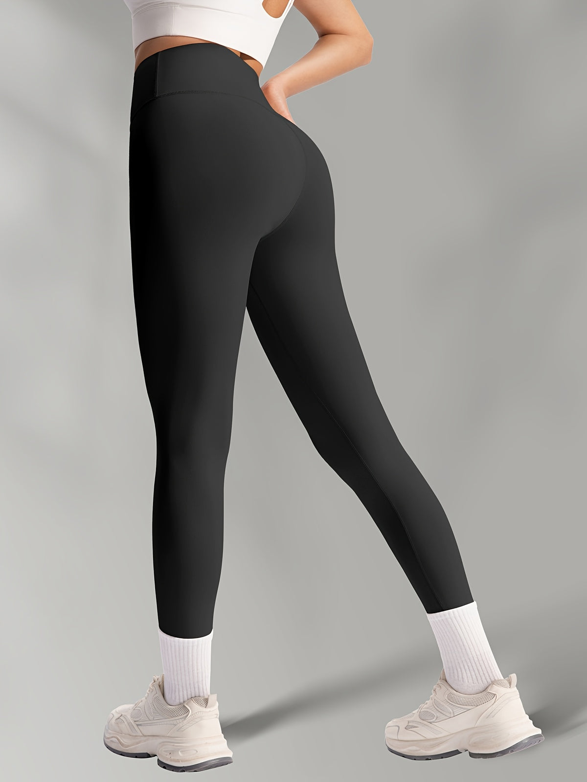 Buttery Soft High Waist Leggings - Black