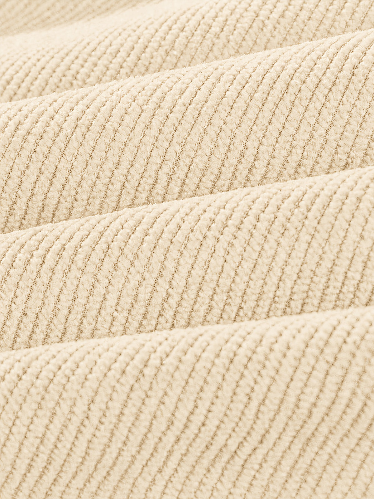 Corduroy Drawstring Wide Leg Pants - Light Yellow