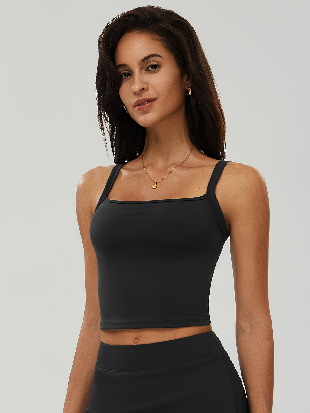 Fitted Everyday Cami - Black