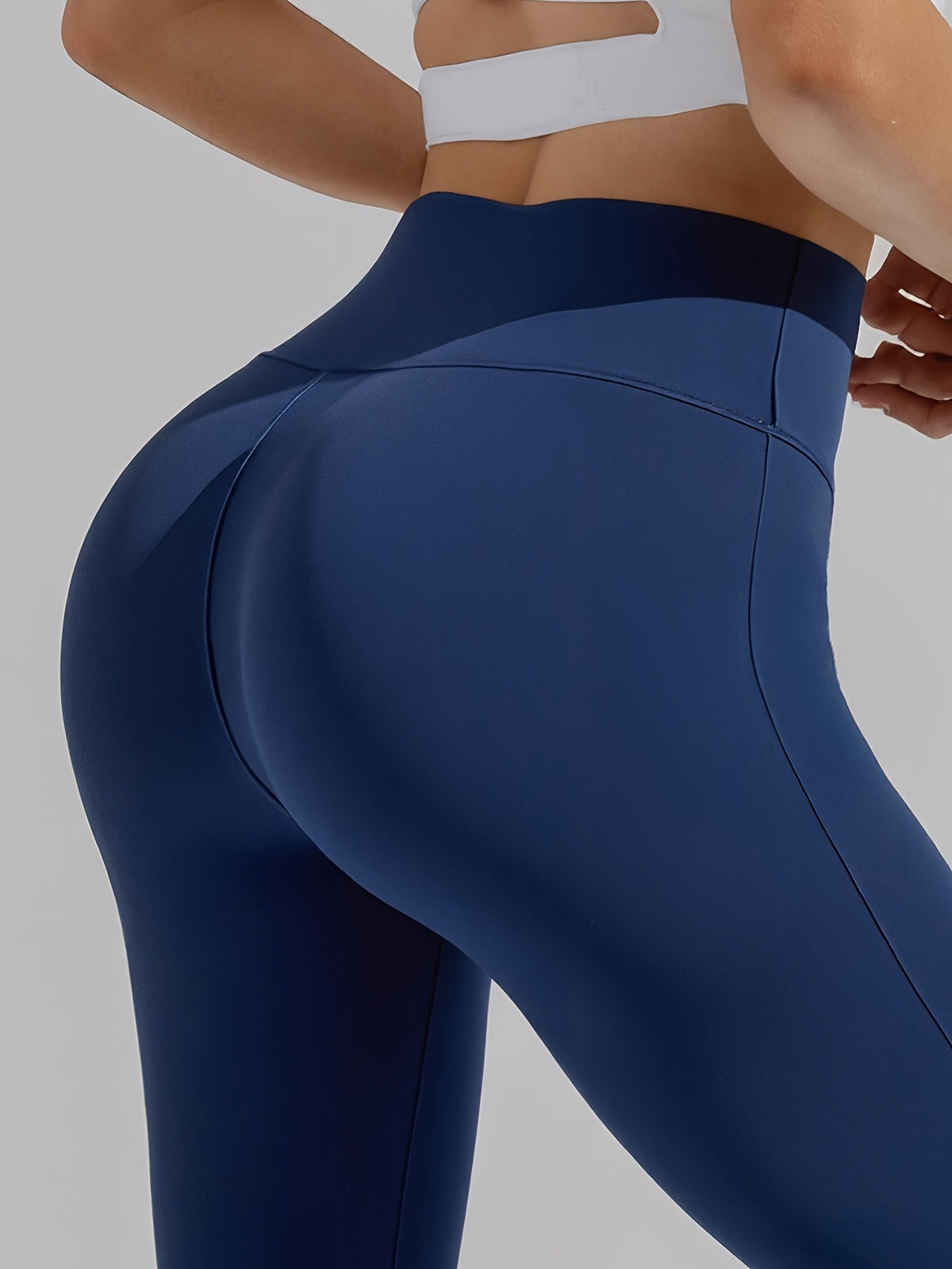 Lifting Micro Flare Pants - Navy
