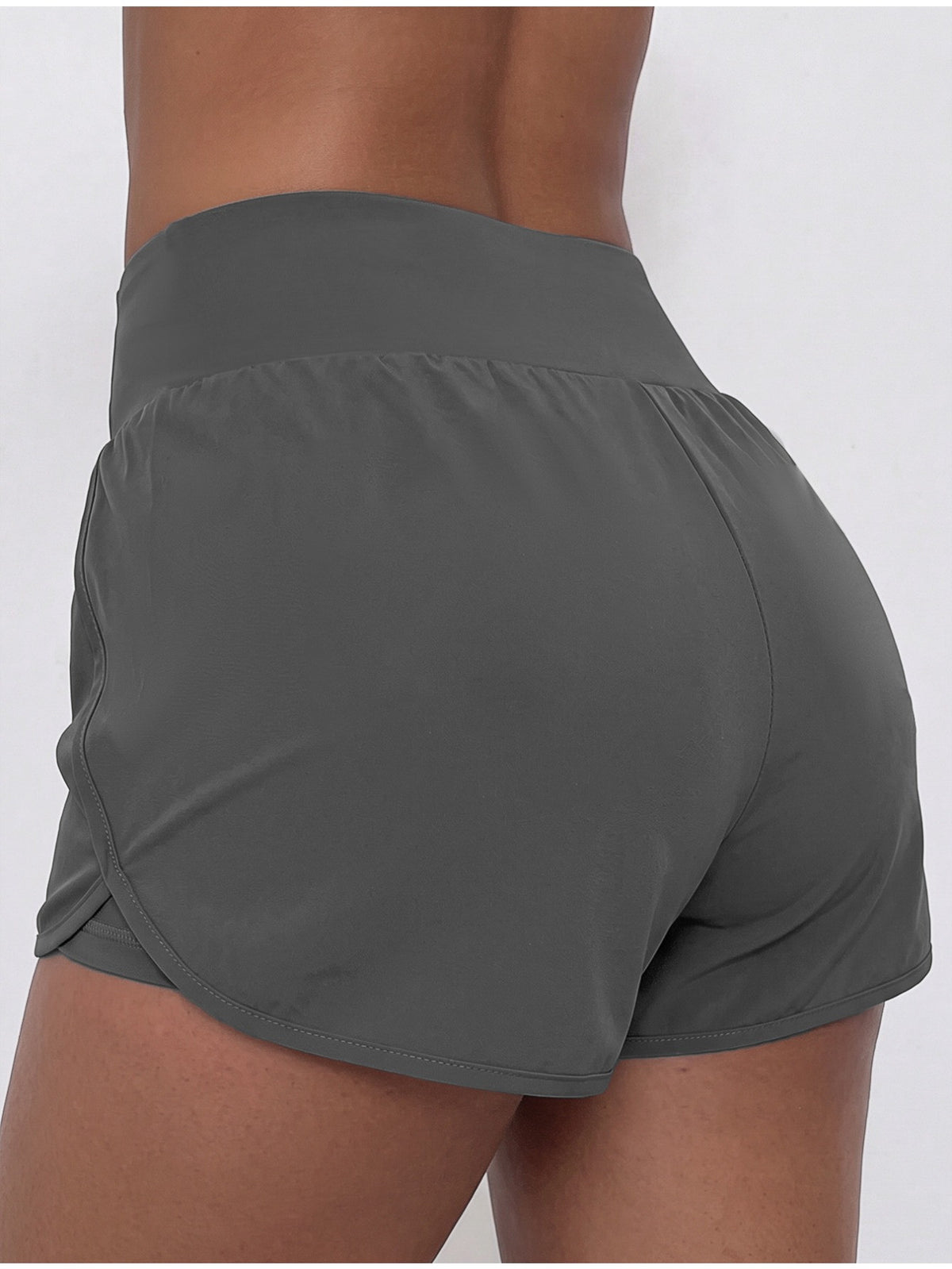 Pocket 2-in-1 Anti-Peek Sport Skort - Grey