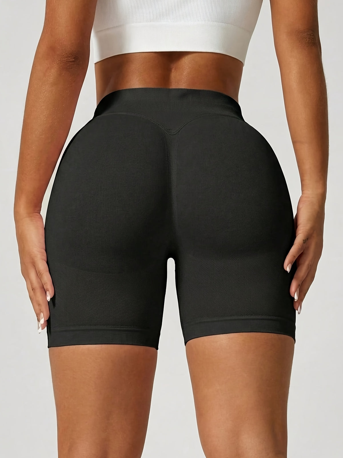 Scrunch Butt Sculpt Shorts - Black
