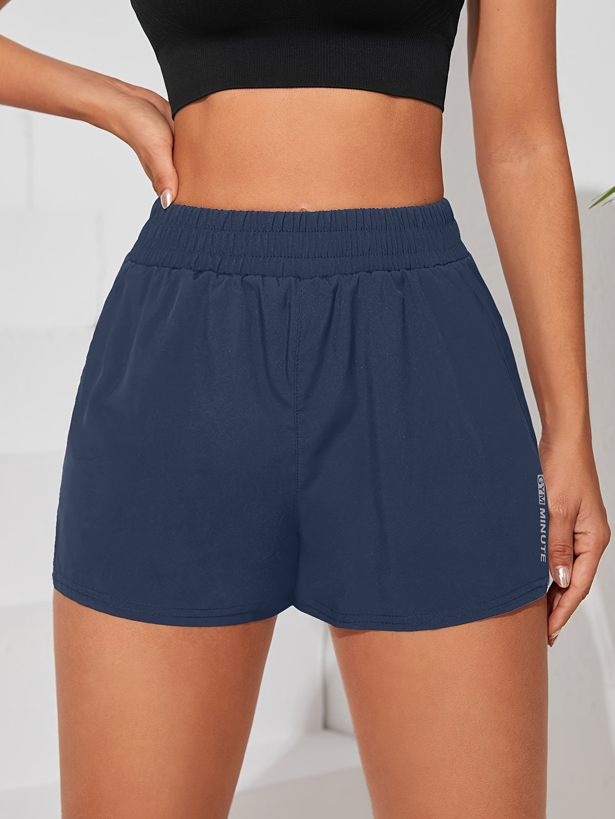 Casual Sporty Shorts - Navy