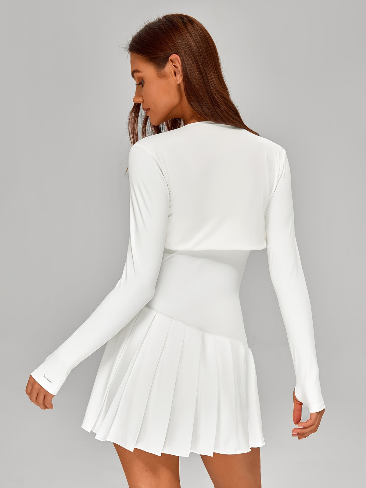 Strappy Dress & Jacket Set - Ivory White