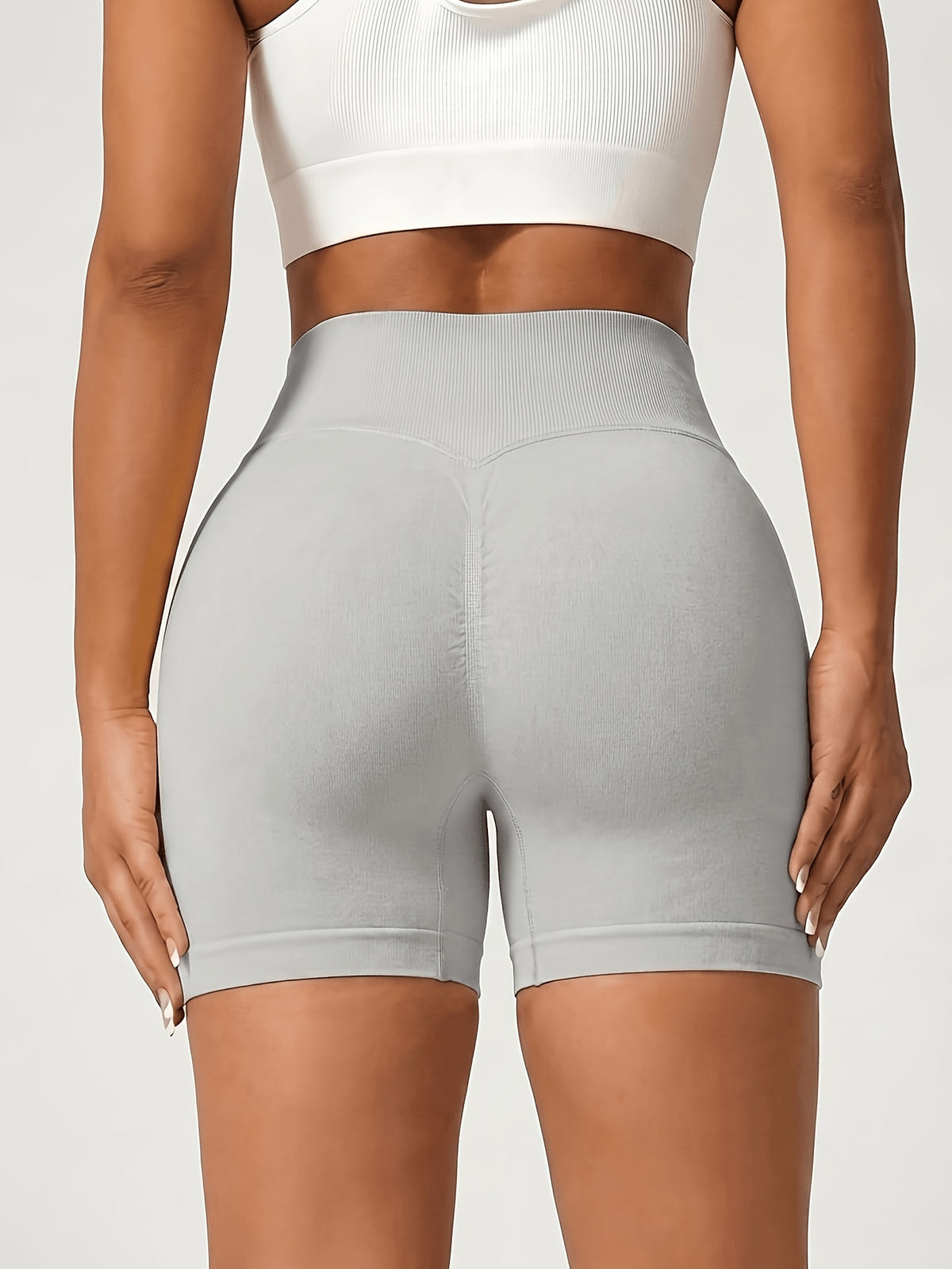 Scrunch Butt Sculpt Shorts - Slate Grey