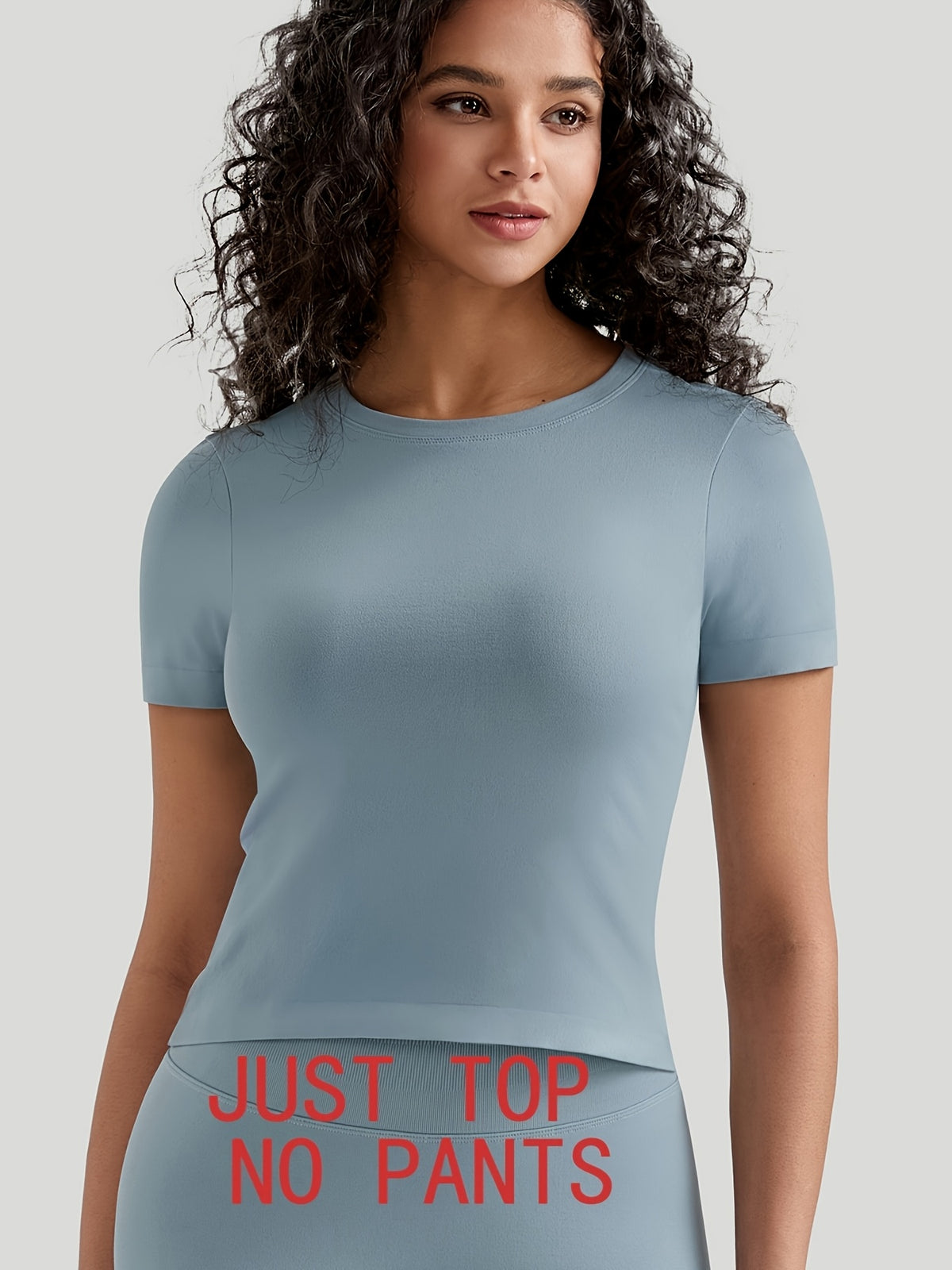 Seamless Short Sleeve Running Tee - Slate Grey