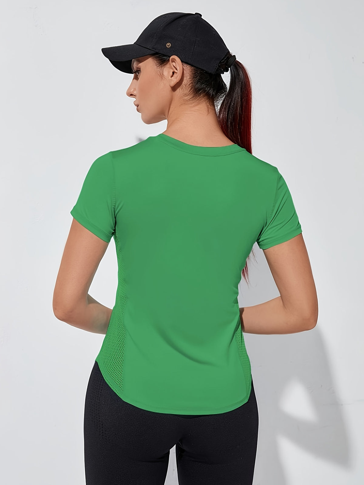 Quick Dry Running Tee - Green