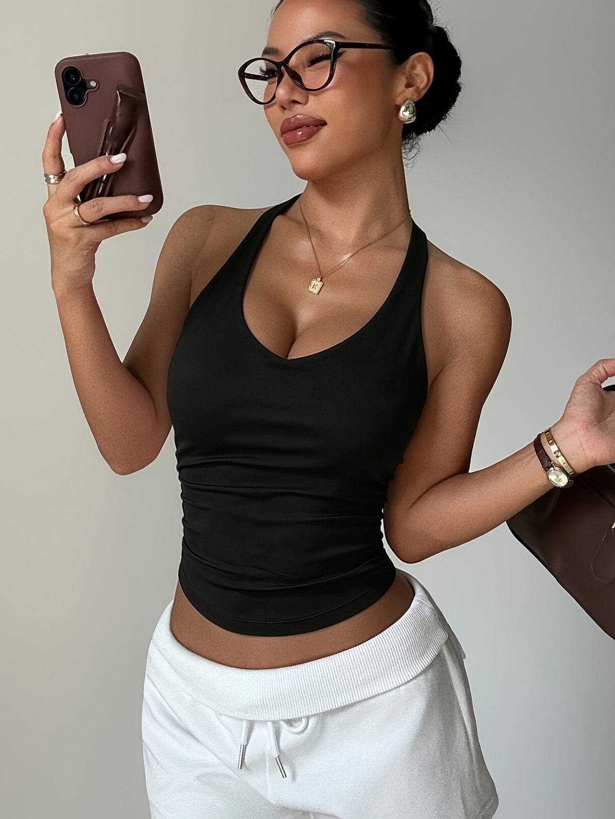 Quick-Dry Yoga Sports Vest Top - Black
