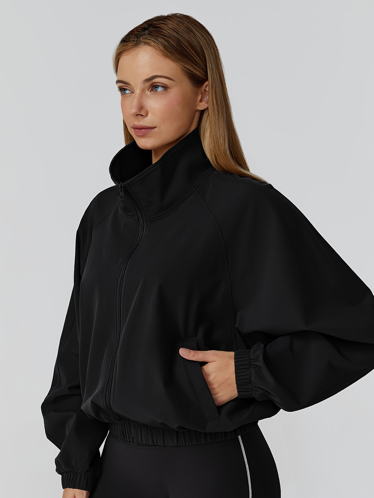 Relaxed Fit Jacket - Black