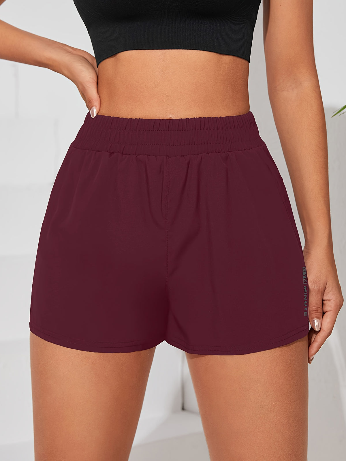 Casual Sporty Shorts - Fuchsia
