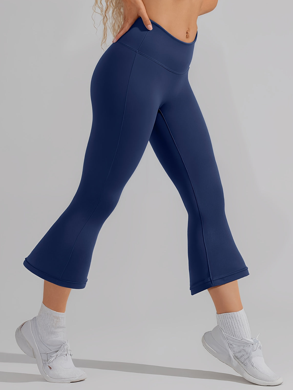 Lifting Micro Flare Pants - Navy