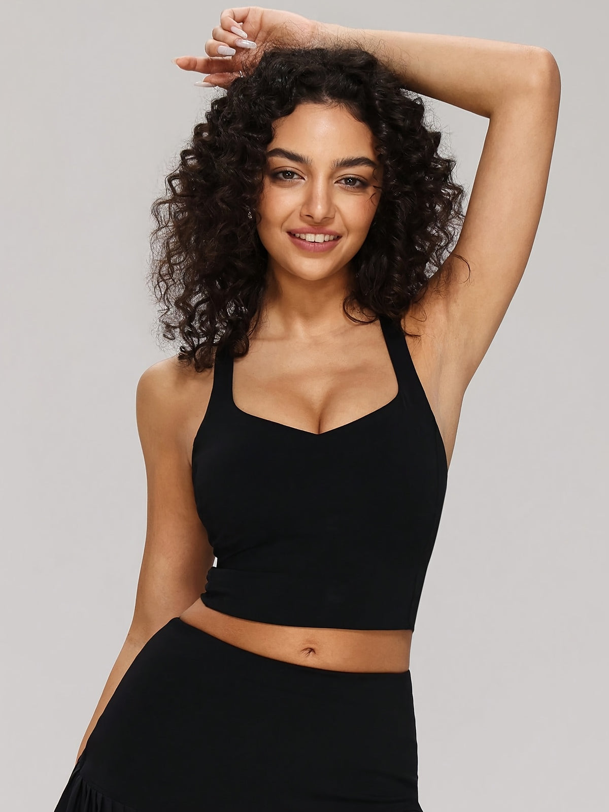 Versatile Sports Tank - Black