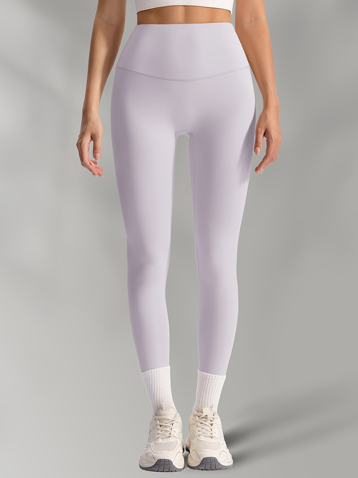 Buttery Soft High Waist Leggings - Lavender