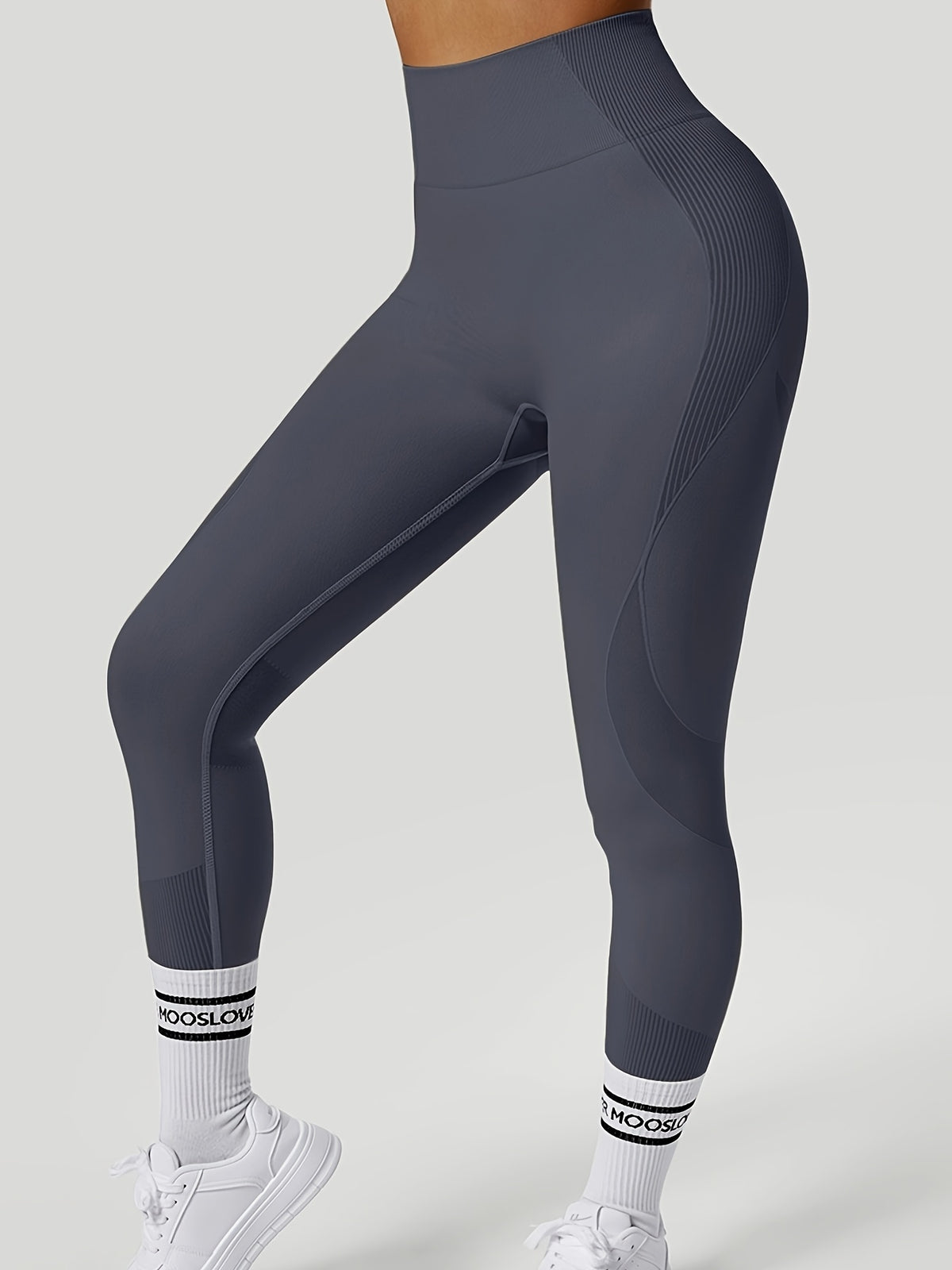 Seamless Butt Lifting Tummy Control Leggings - Lead