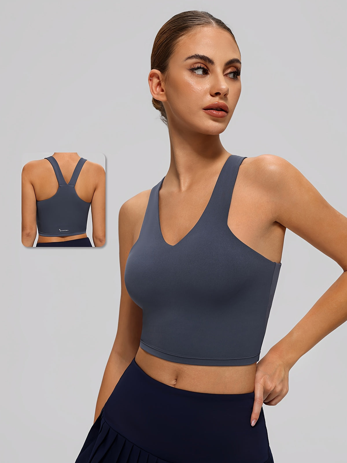 Camisole Sports Tank - Sea Blue