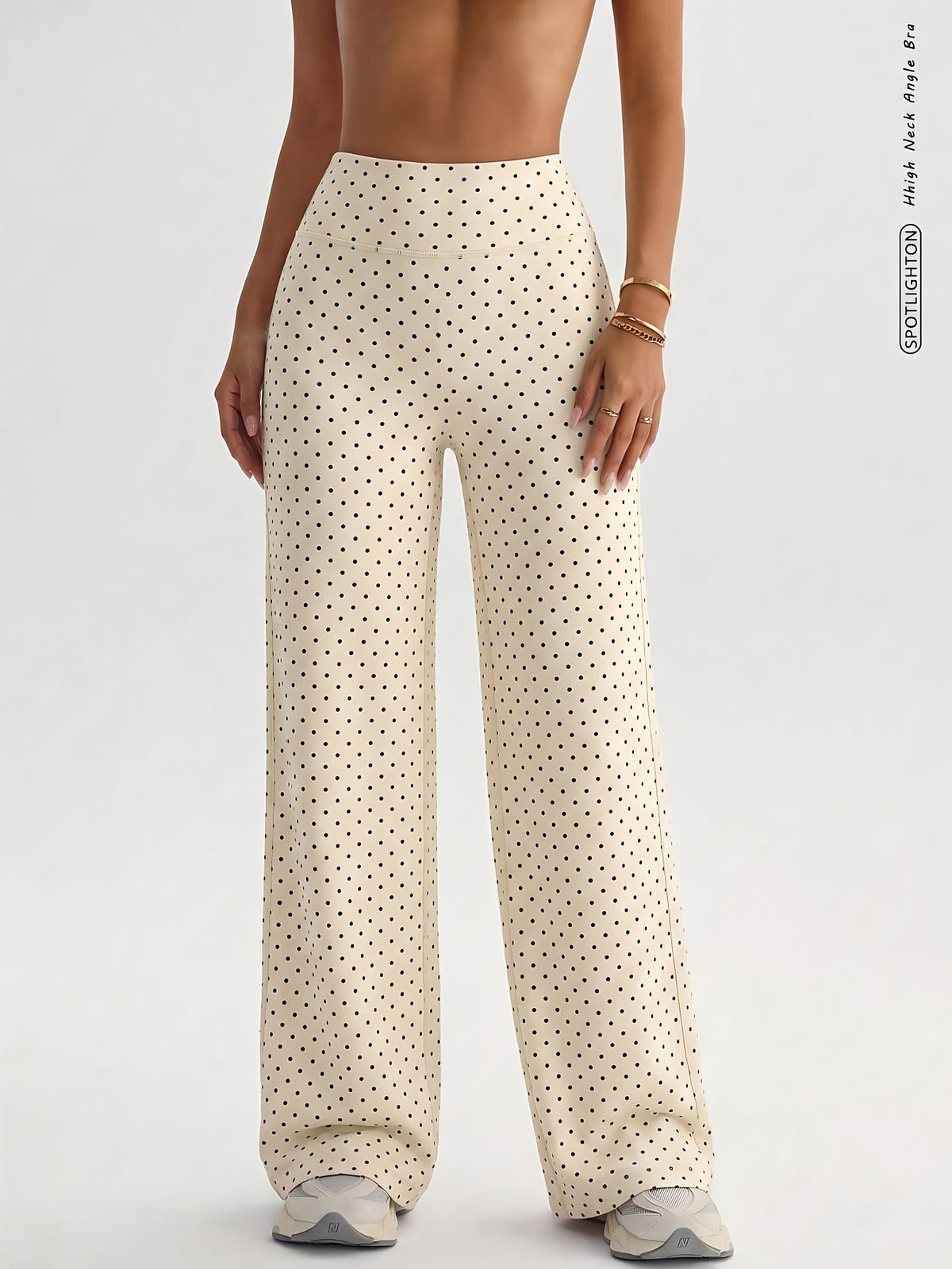 Soft Plush Tummy Control Leggings - As Shown