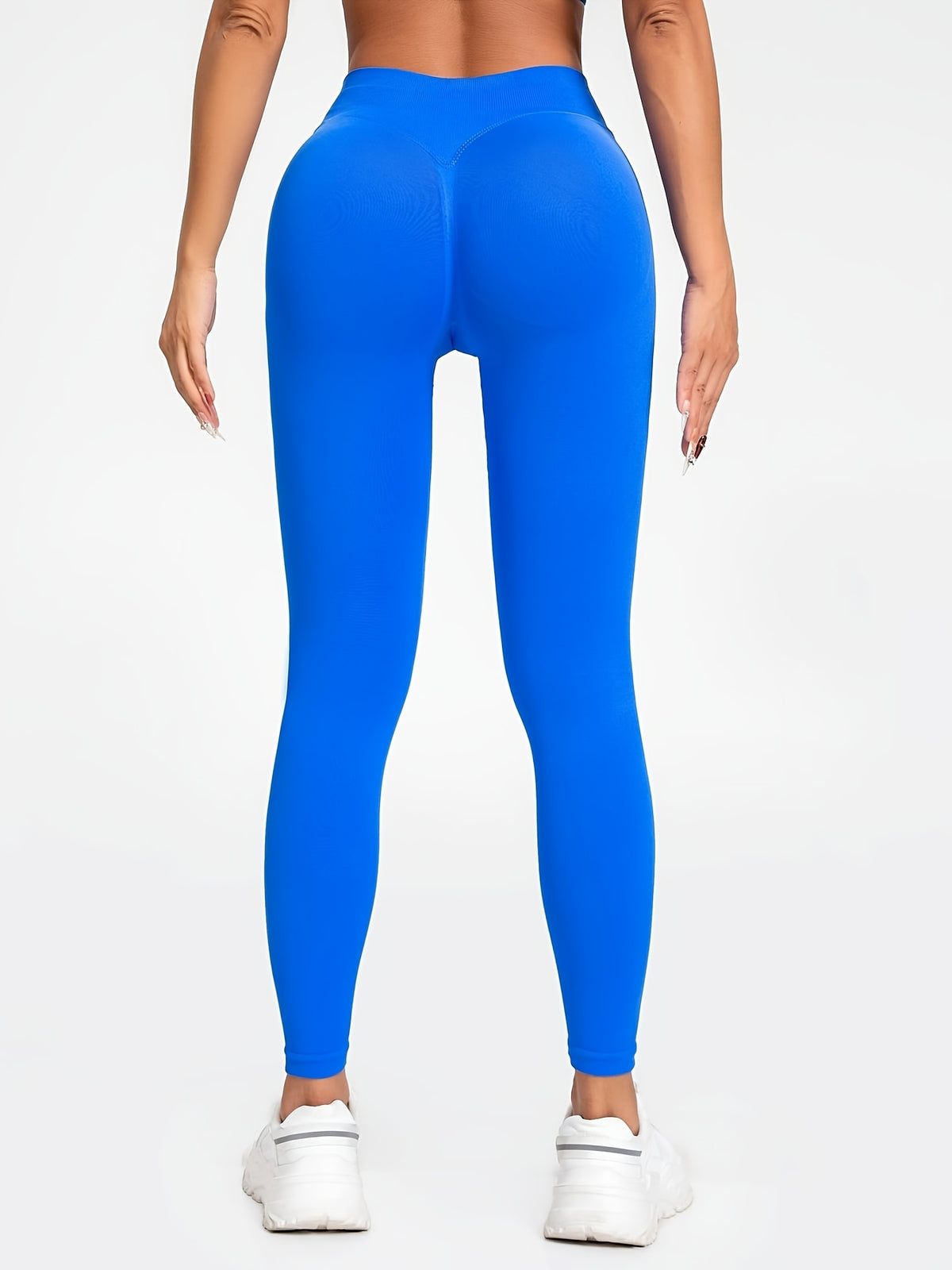 3 Pack Seamless Toning Leggings - Royal Blue