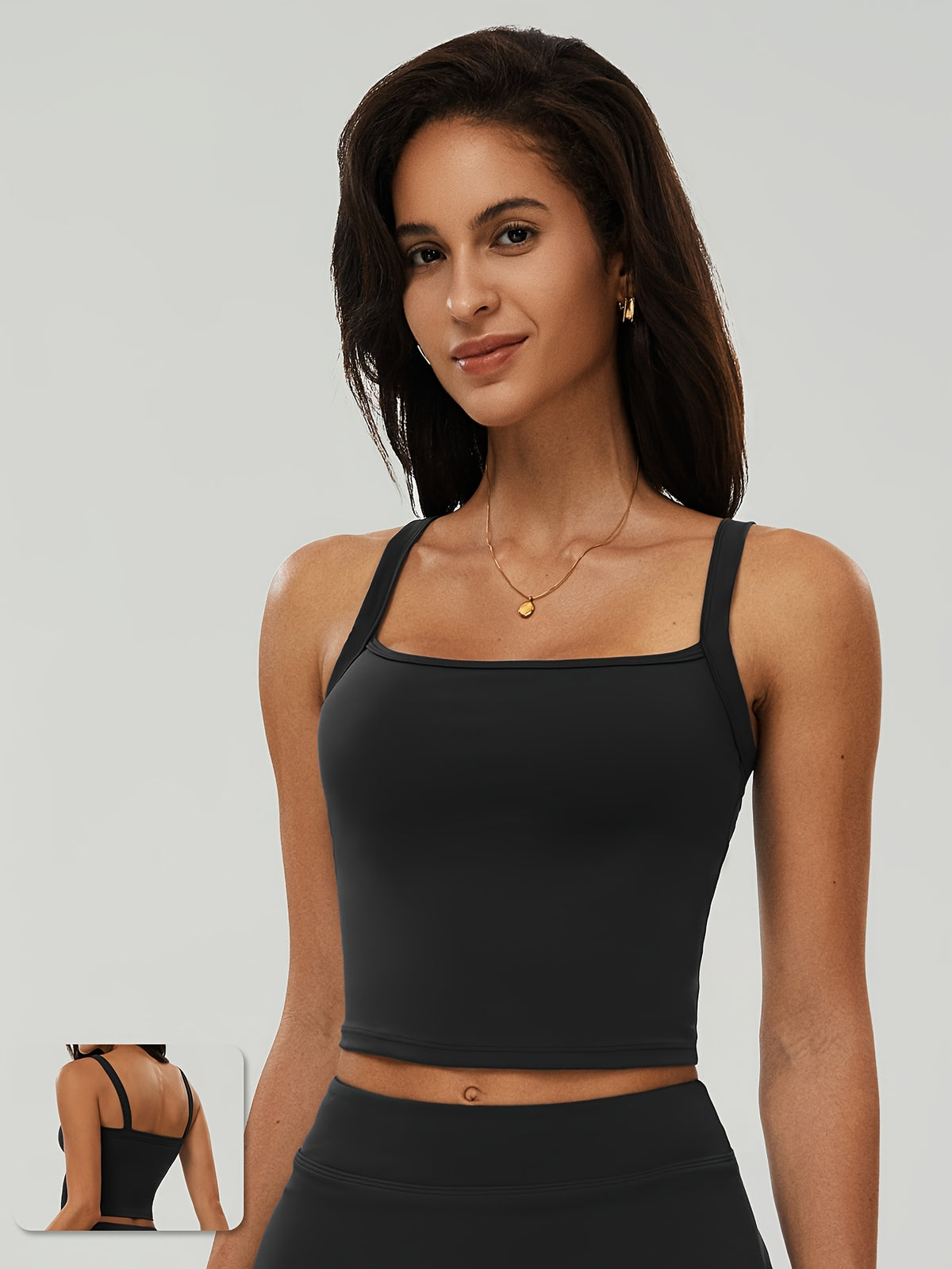 Fitted Everyday Cami - Black
