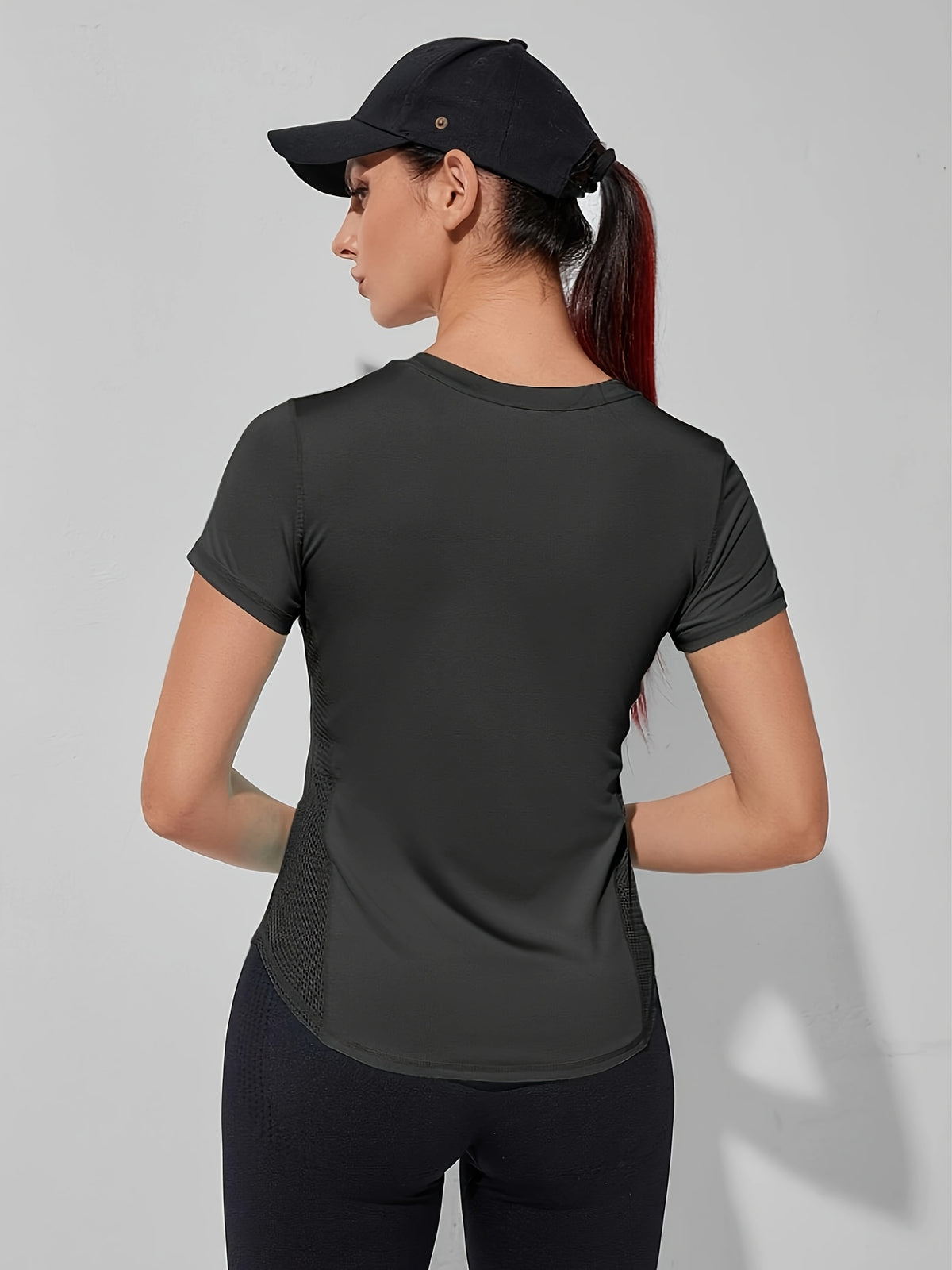 Quick Dry Running Tee - Black