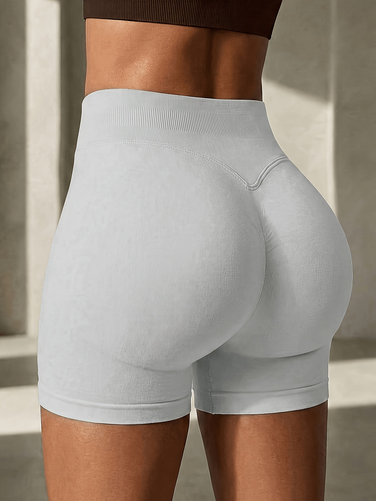 Scrunch Butt Sculpt Shorts - Slate Grey