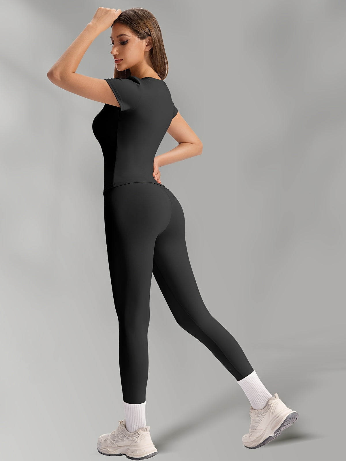 Buttery Soft High Waist Leggings - Black