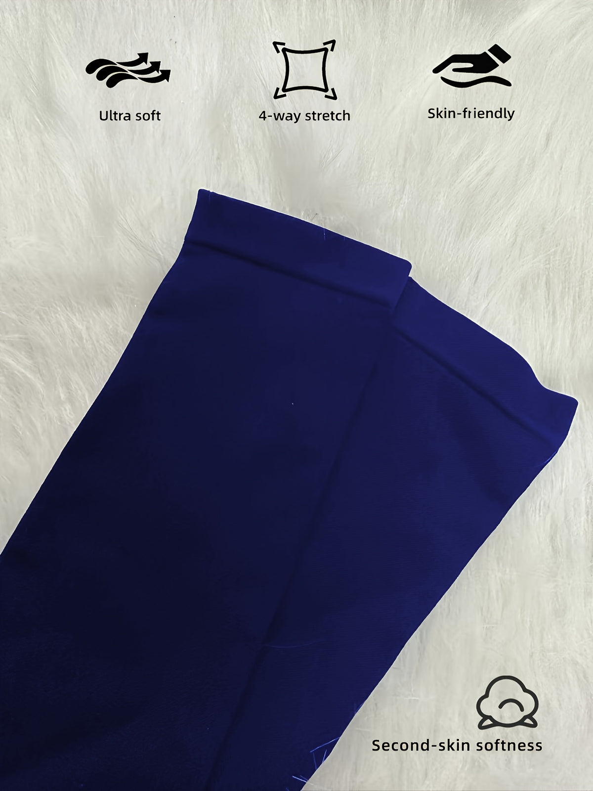 Open Back Square Neck Jumpsuit - Purplish Blue