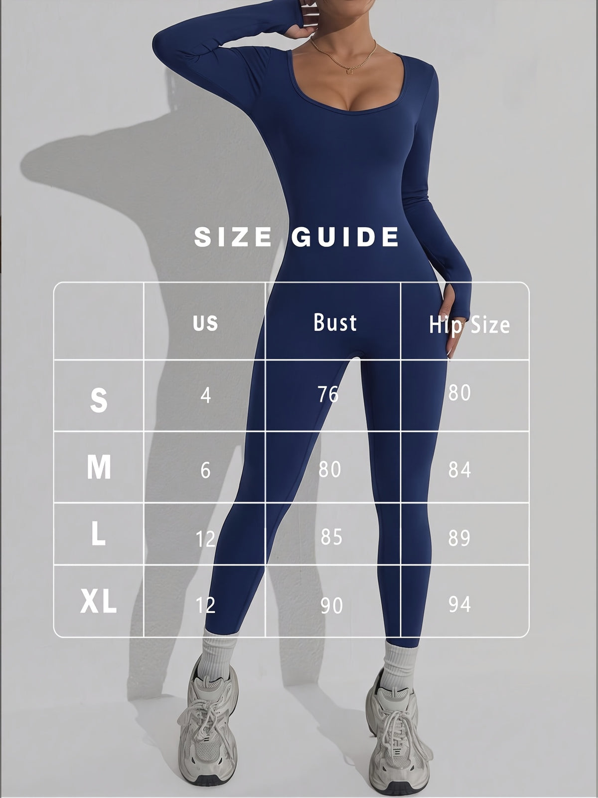 Brushed Fleece Long Sleeve Bodysuit - Blue