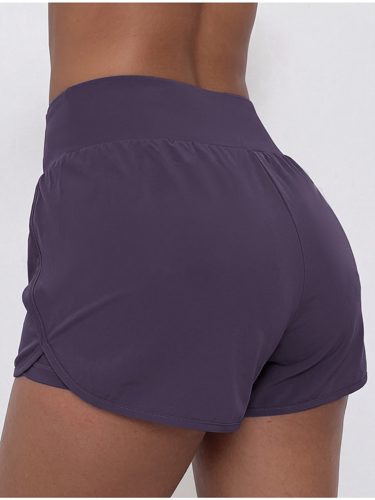 Pocket 2-in-1 Anti-Peek Sport Skort - Deep Purple