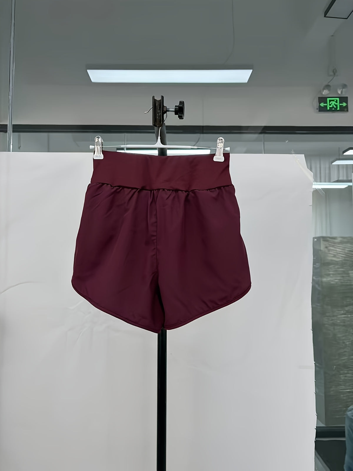 Loose Fit Yoga Shorts - Fuchsia