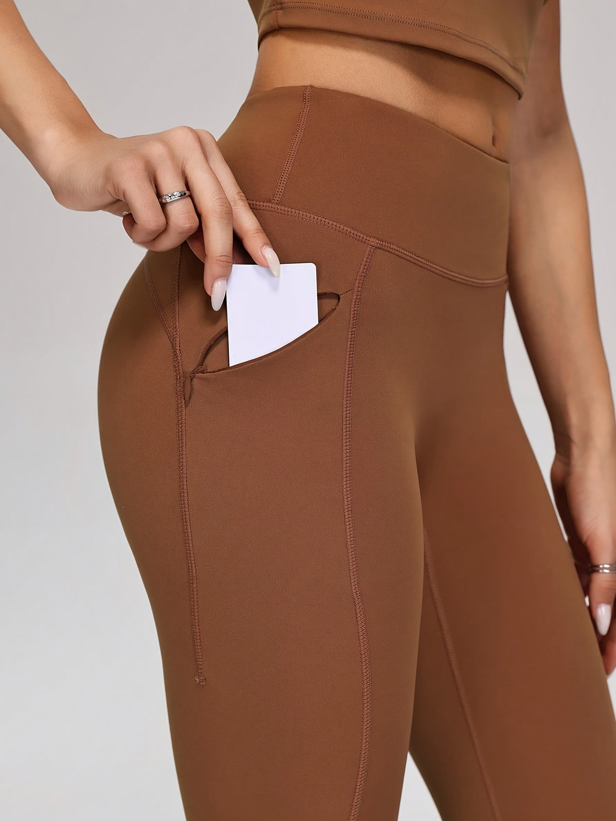Lightweight Cami & Pants Set - Light Brown
