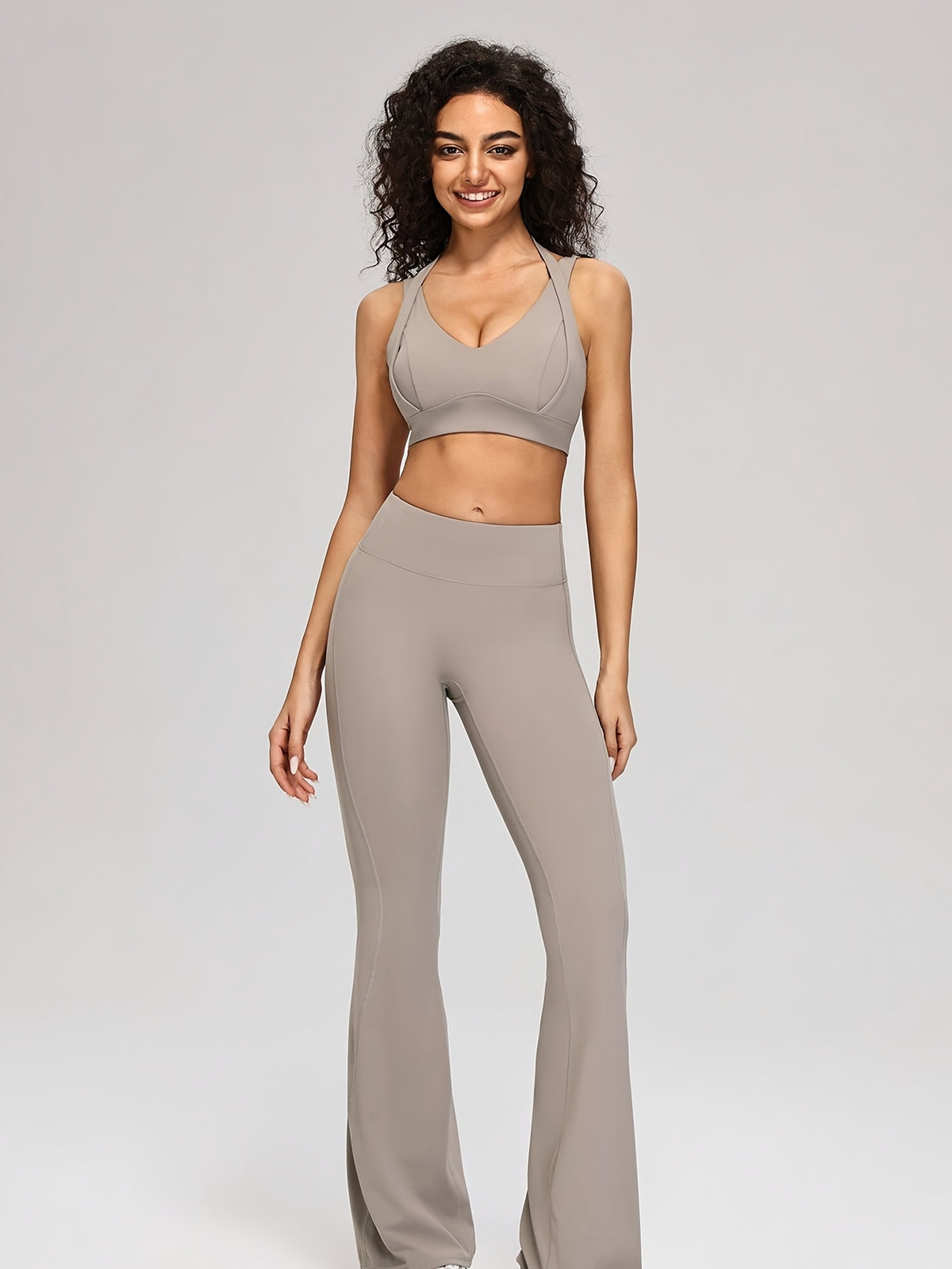 Essential Top & Trousers Set - Grey