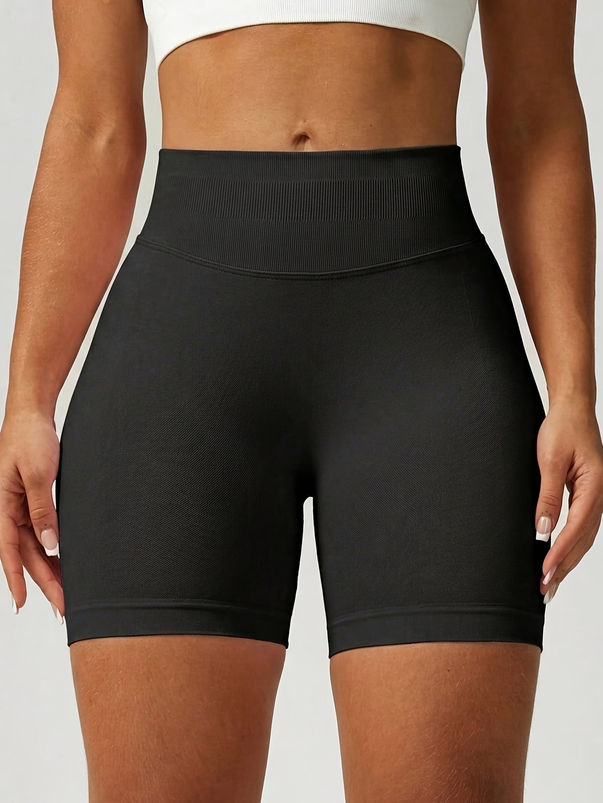 Scrunch Butt Sculpt Shorts - Black