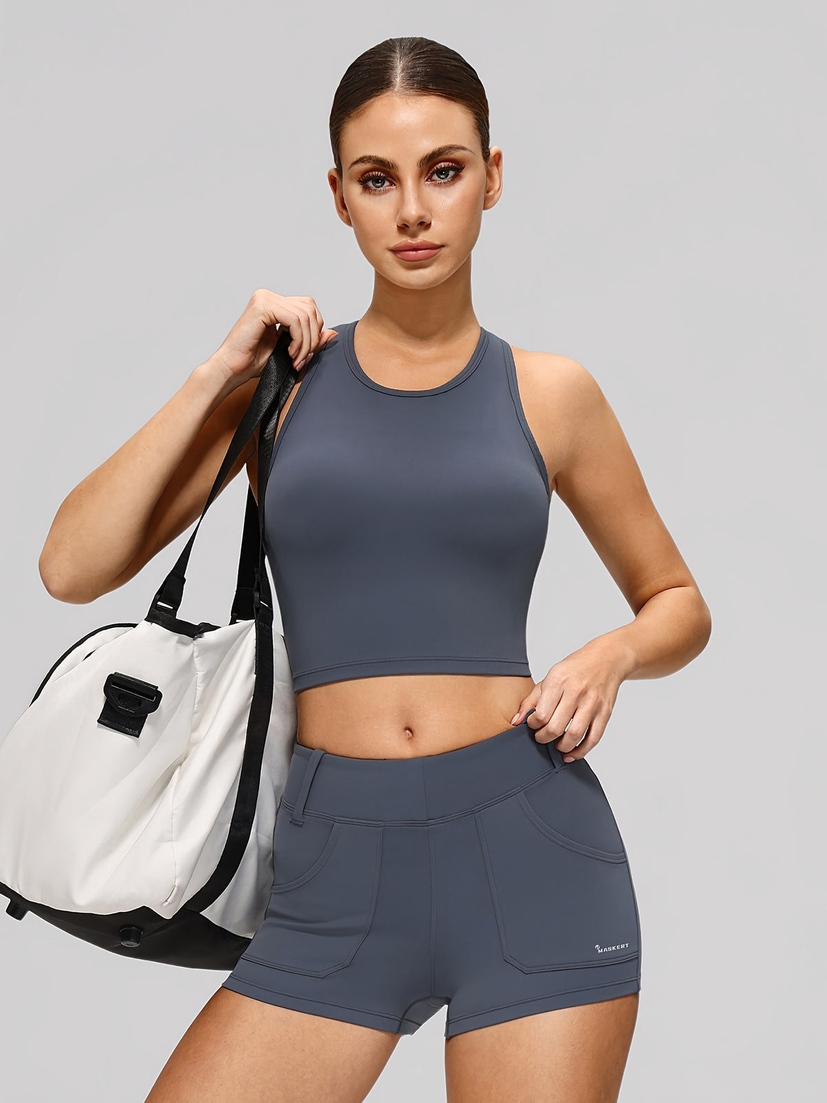 Crossover Strap Top & Shorts Set