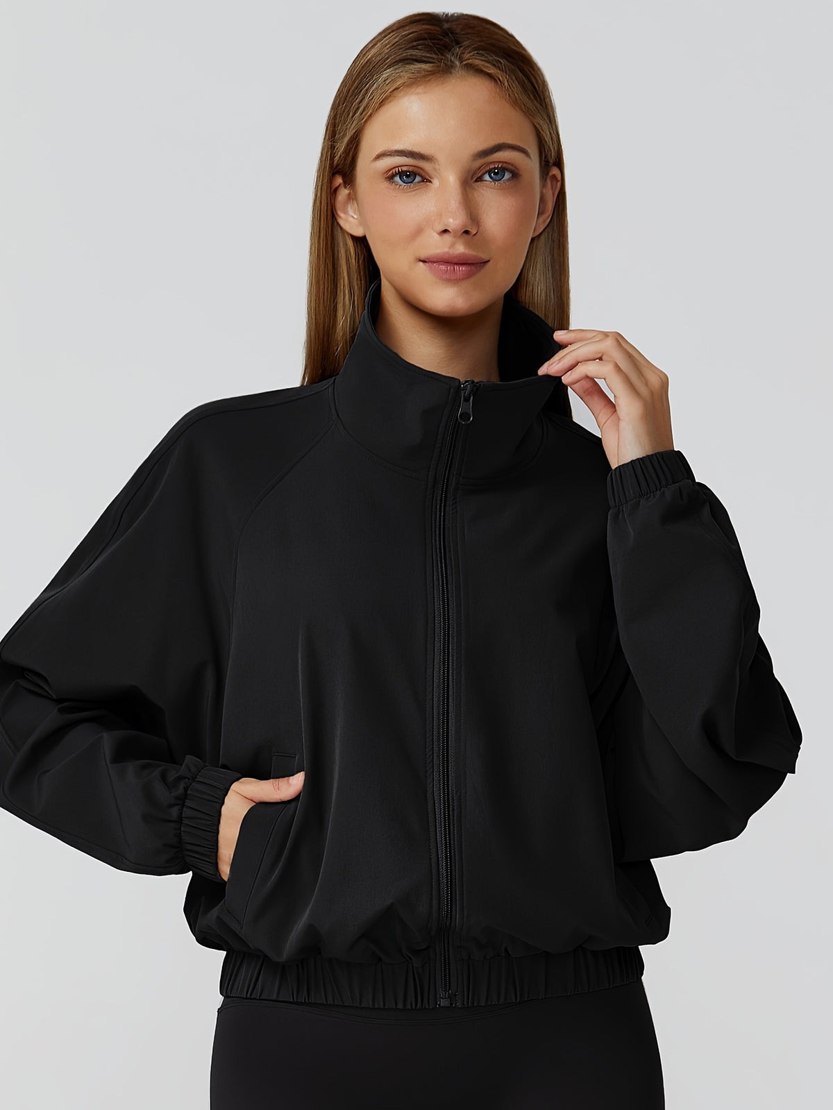 Relaxed Fit Jacket - Black