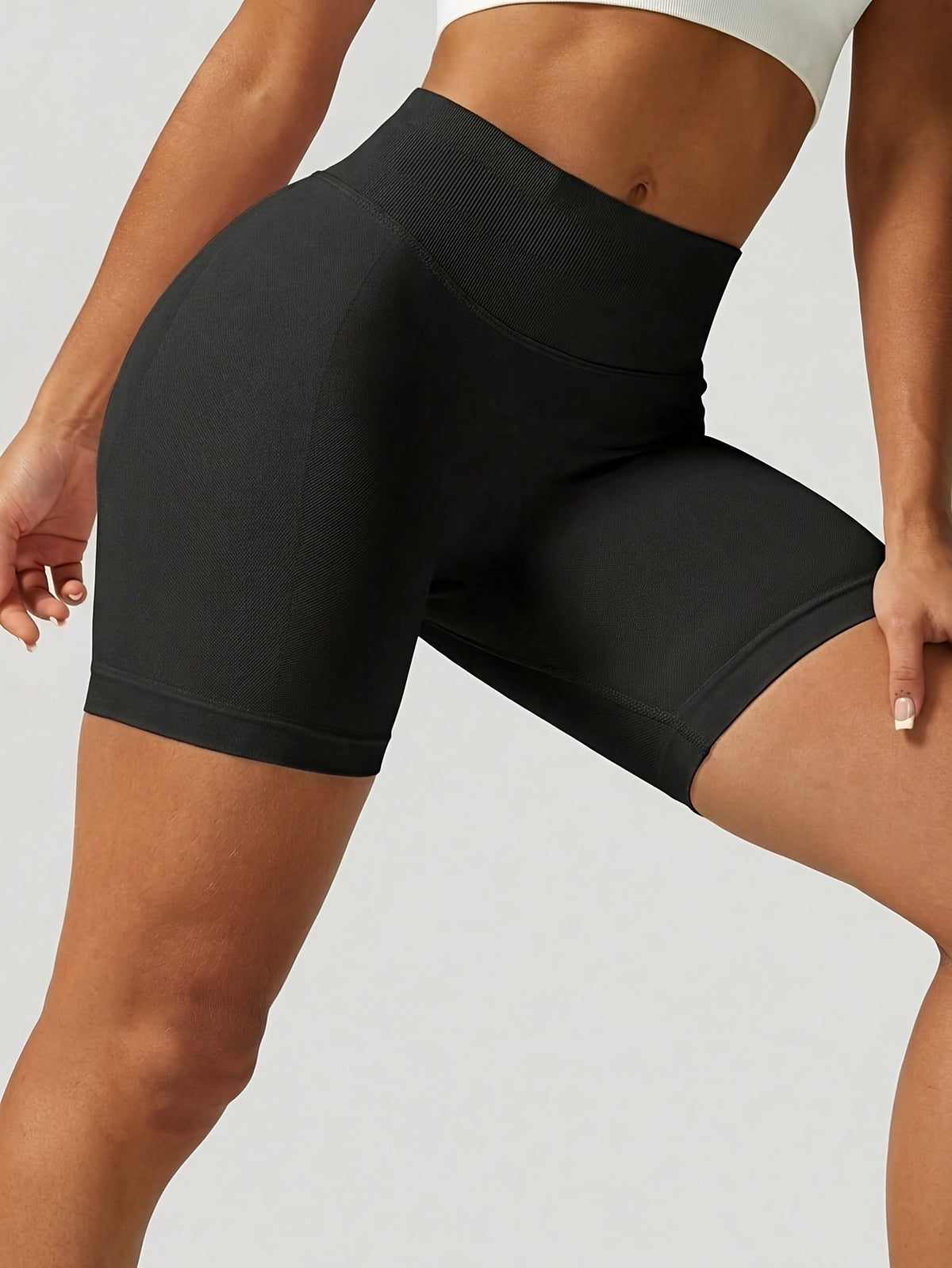 Scrunch Butt Sculpt Shorts - Black