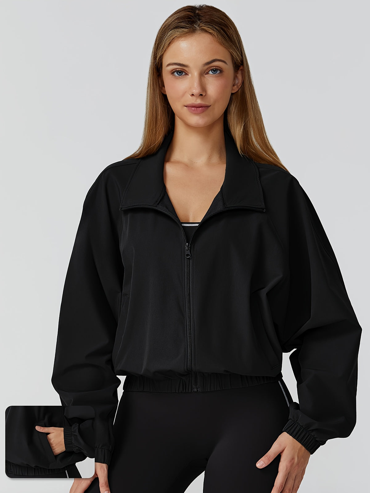 Relaxed Fit Jacket - Black