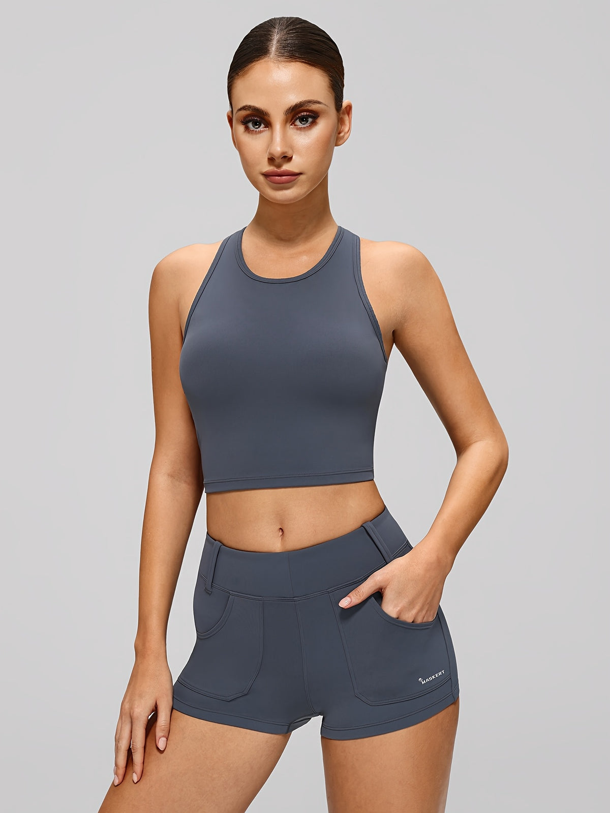 Crossover Strap Top & Shorts Set