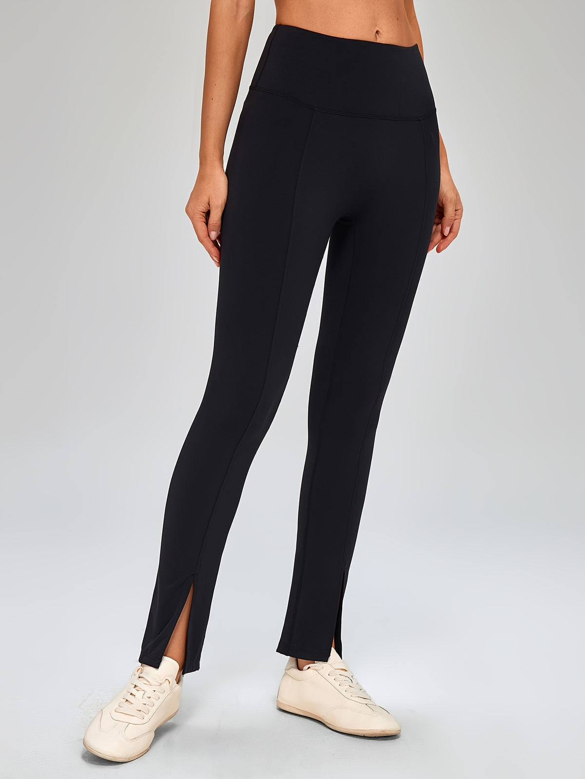 Side Slit High Waist Leggings