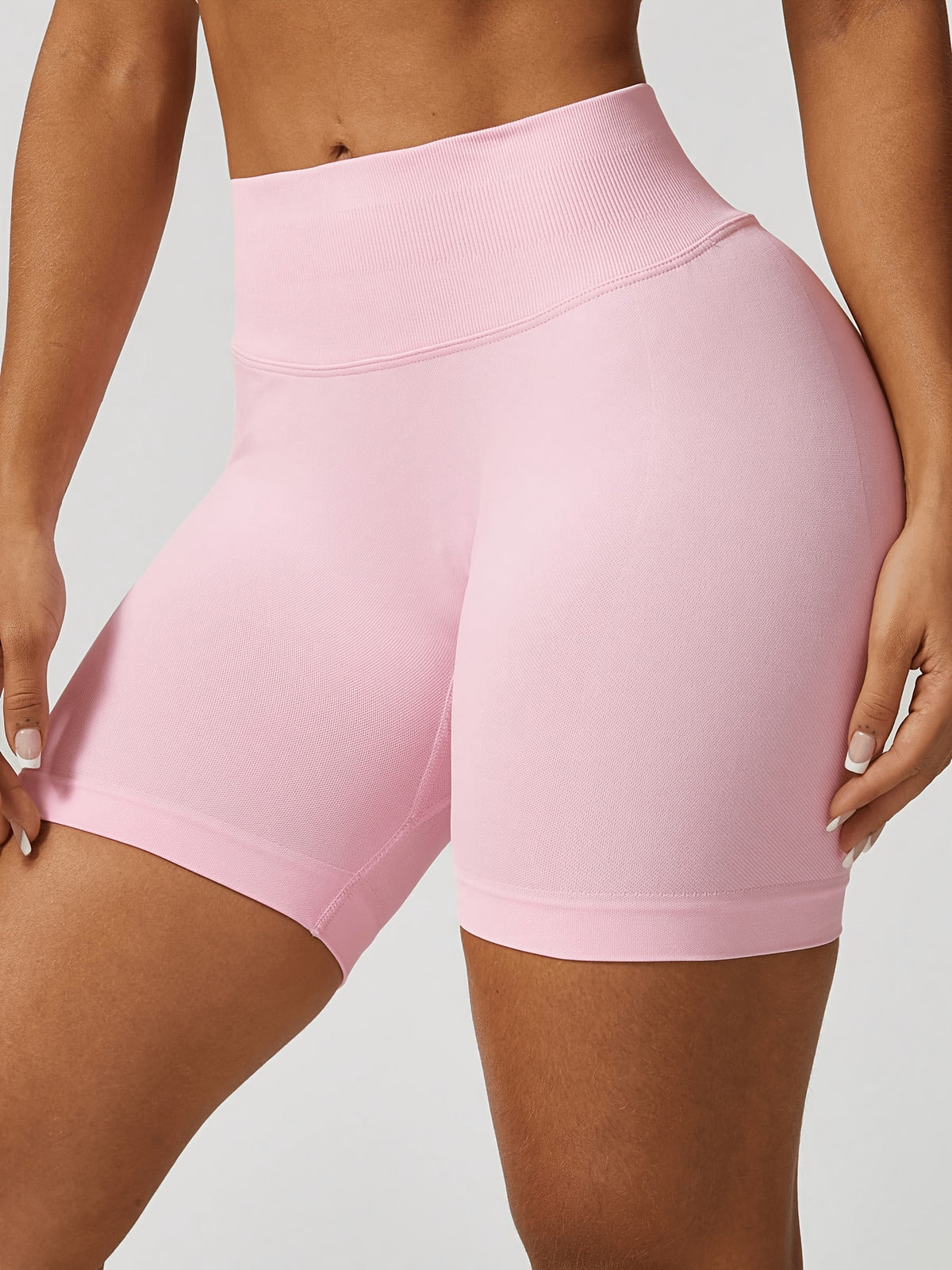 2 Pack Ribbed Shorts & Leggings - Pink