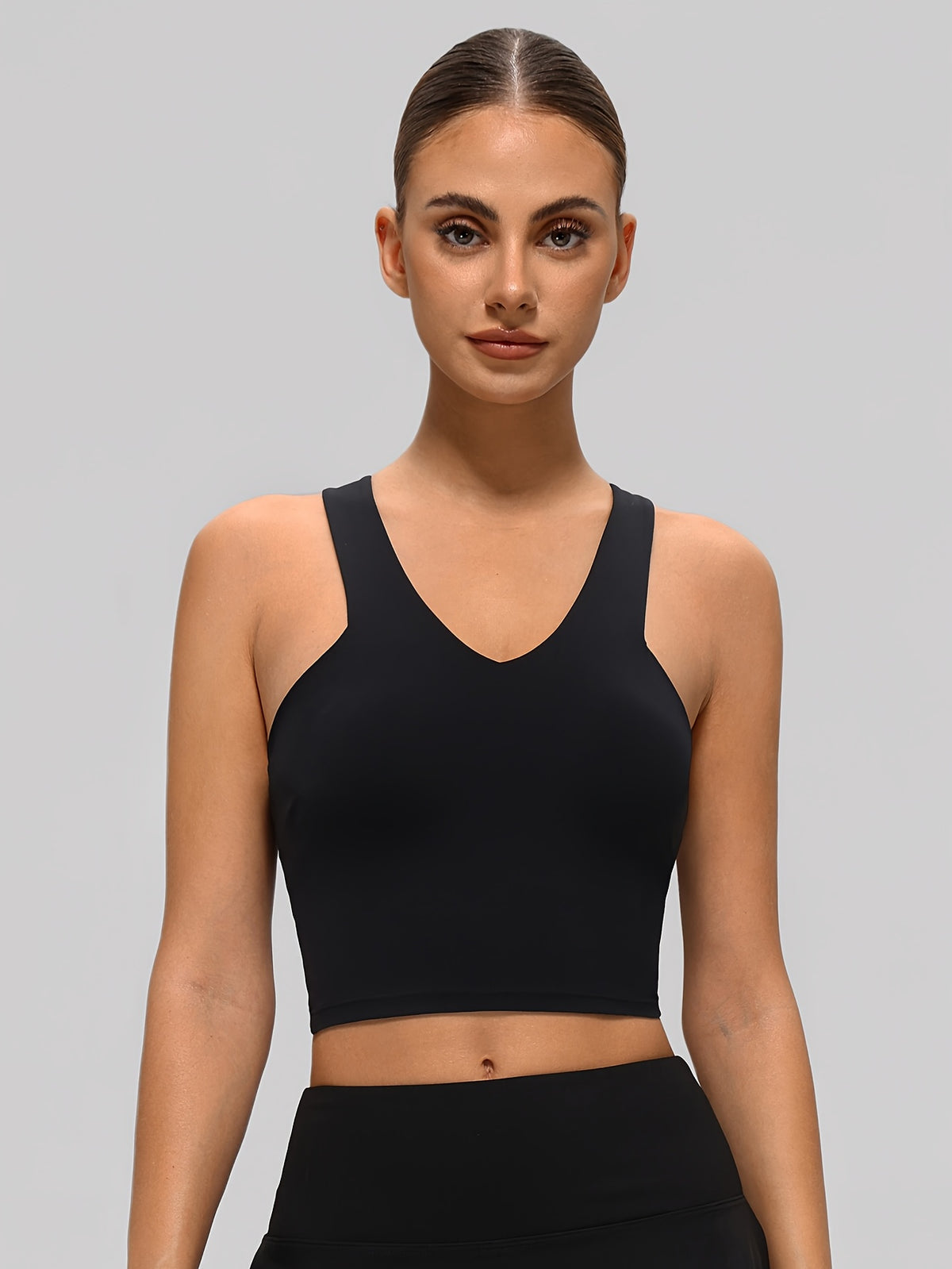 Camisole Sports Tank - Black