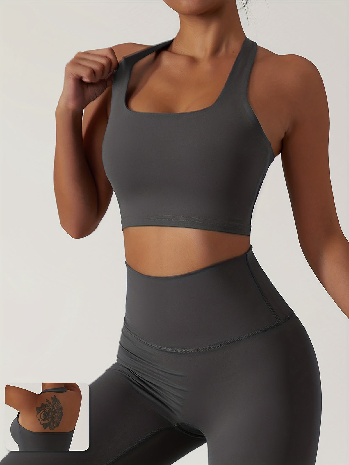 Strappy Padded Sports Tank