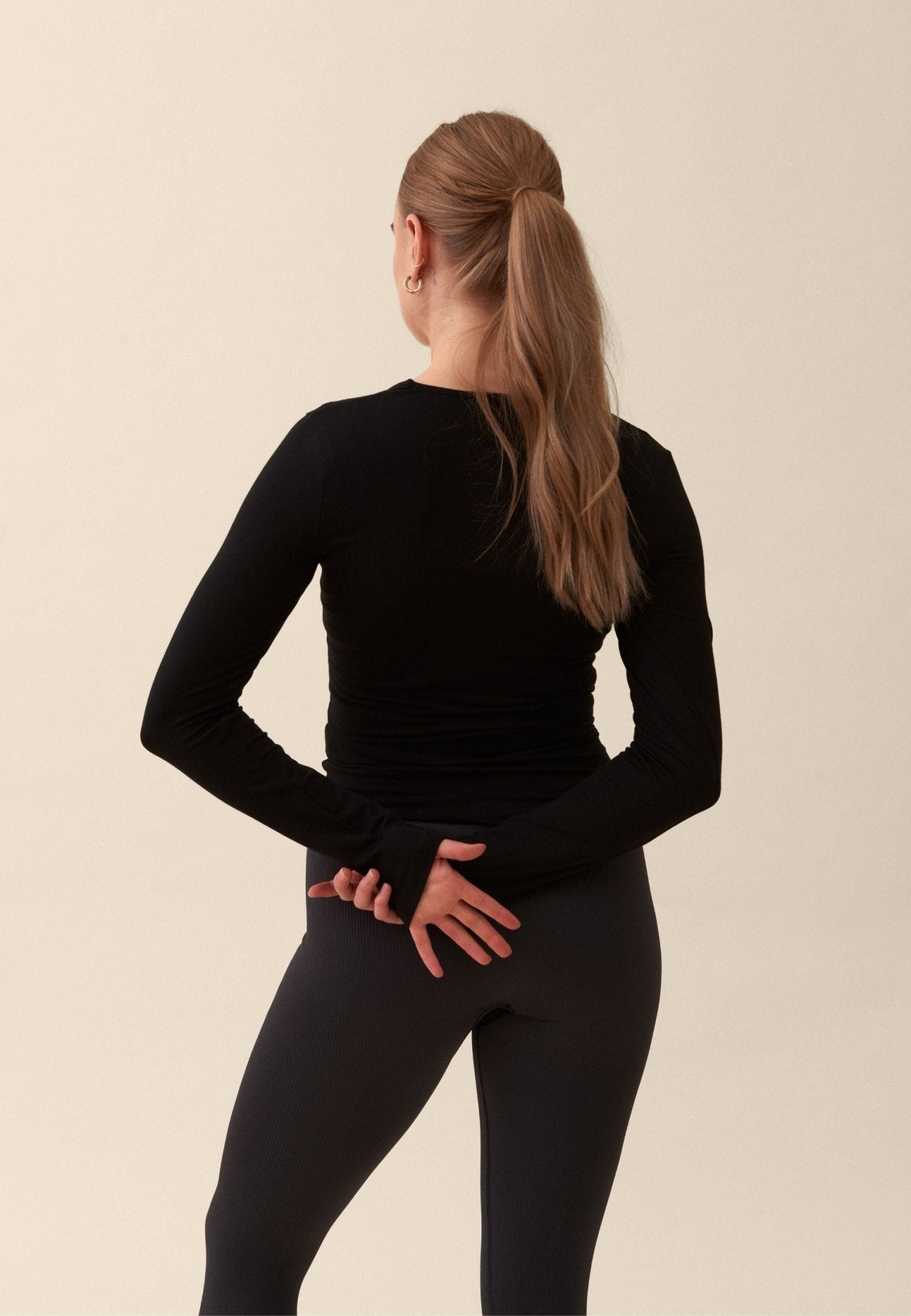 Serenity Square Neck Long Sleeve Top
