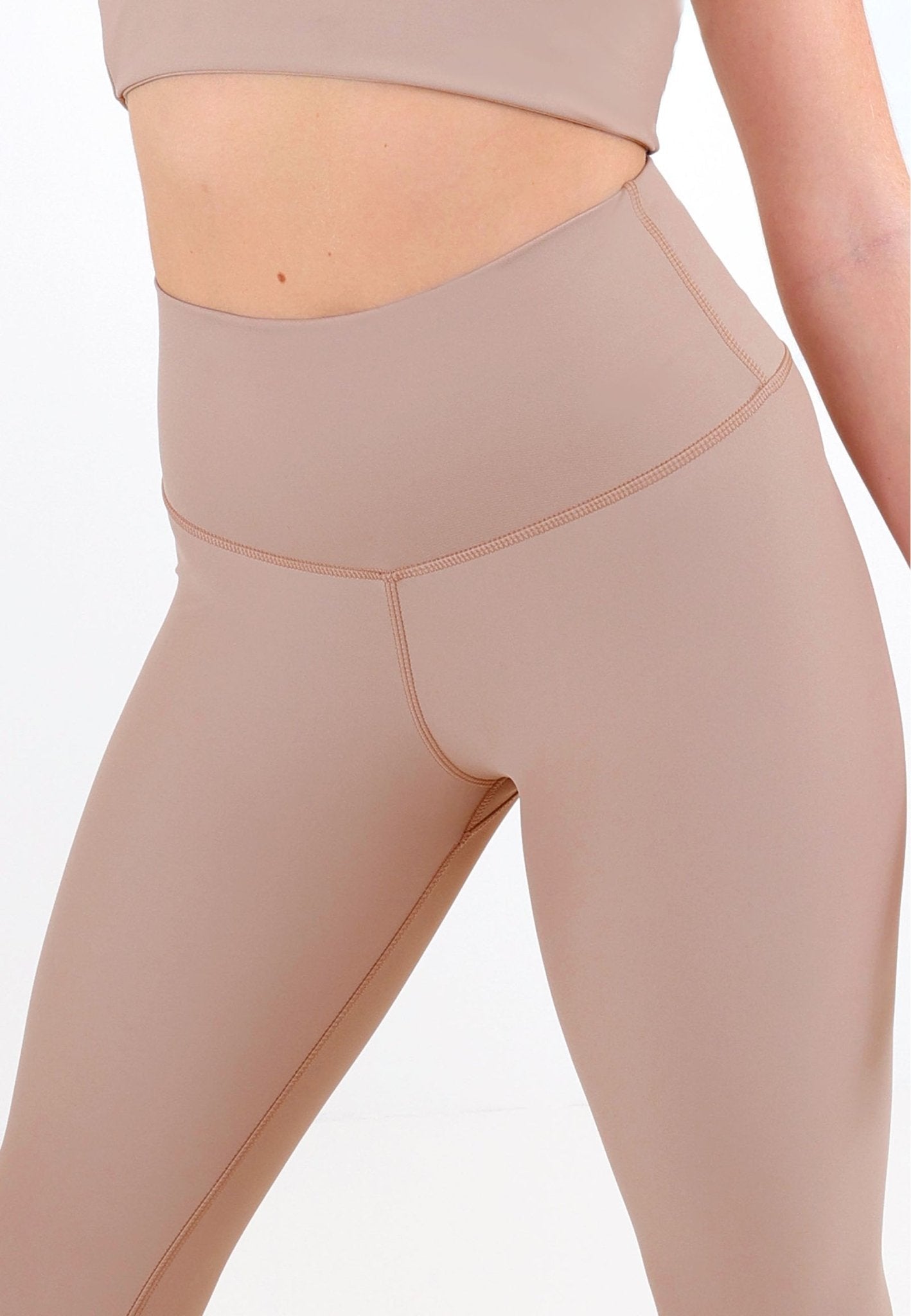 Seamless Yoga Classic High Waisted 7/8 Tights