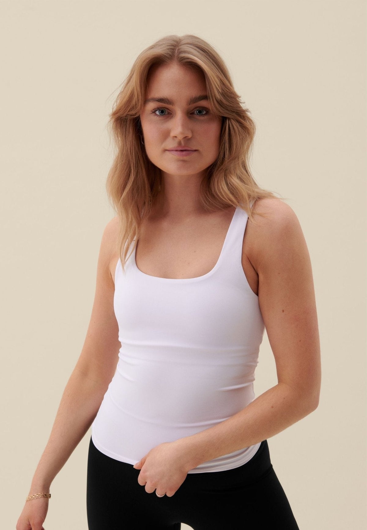 White Serenity Tank Top