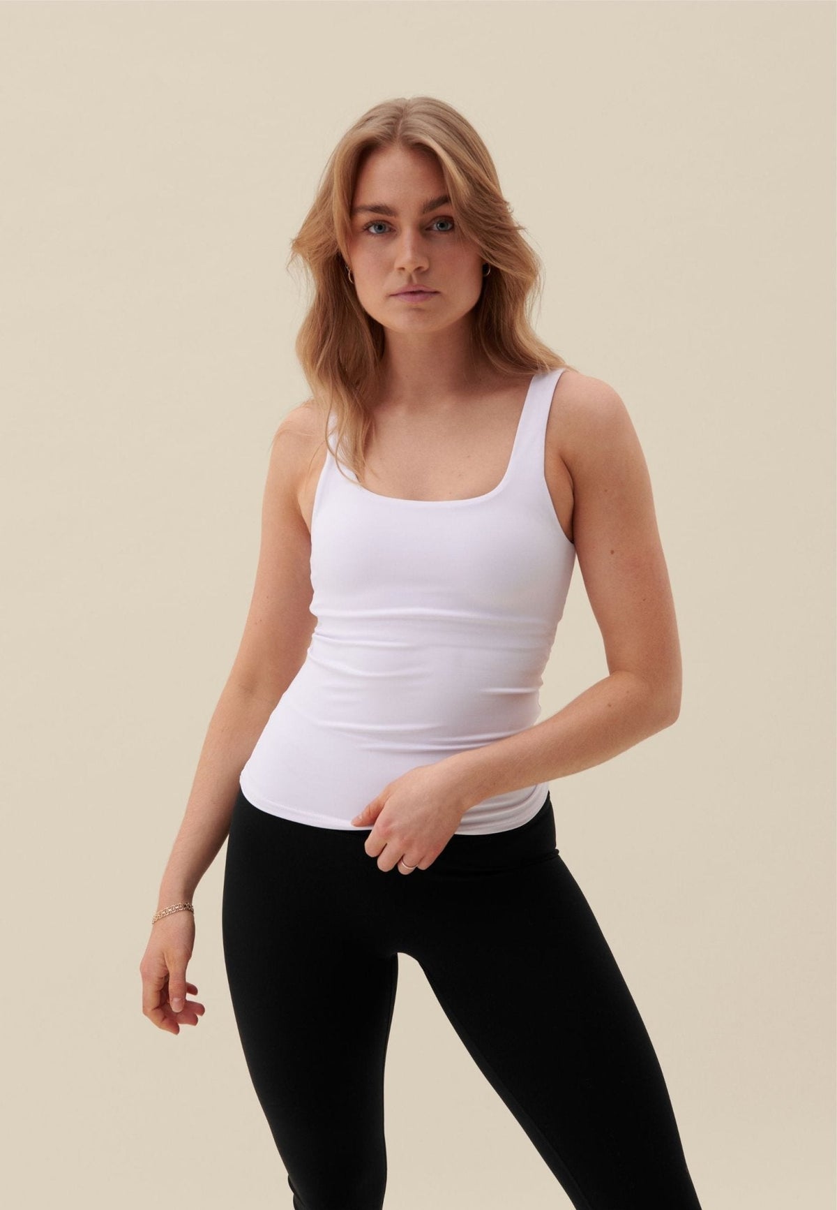 White Serenity Tank Top