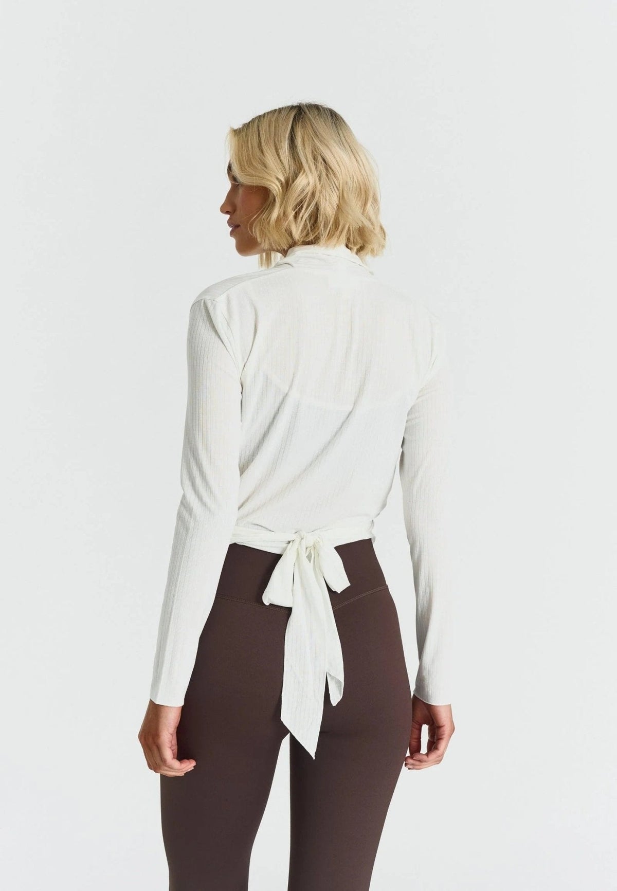 Seamless Ballet Wrap Top